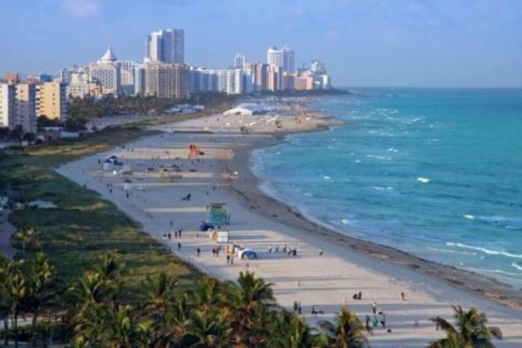 Apartment Right On The Beach! Miami Beach Exterior foto